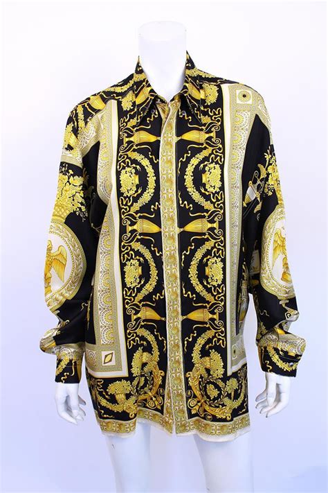 vintage versace inspired blouses|Versace blouse sale.